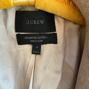 J.Crew Stadium Cocoon coat in Italian stadium-cloth wool blend